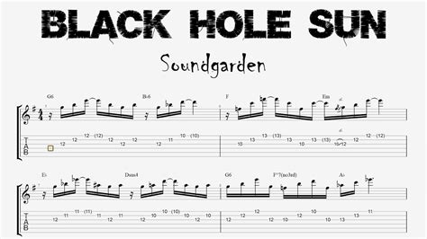 Black Hole Sun -  รำพันด้วยเสียงกีตาร์อันน่าพิศวงและลอยตัวไปกับเมโลดีที่อาบด้วยความฝัน